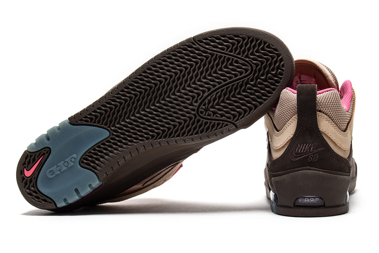 Nike SB - Air Max Ishod
Style # IR1887-200
Color : Hemp / Baroque Brown / Pinksicle