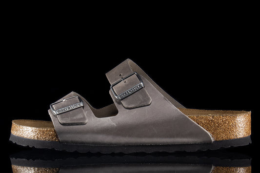 Birkenstock | Arizona Soft Footbed Style # 55280 Color : Iron