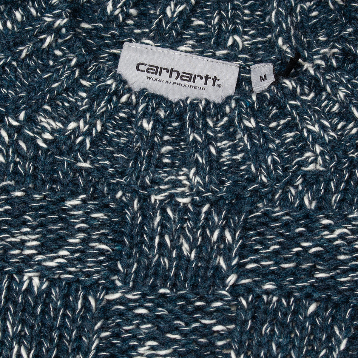 Carhartt WIP - Kyloe Sweater
Style # I035393-3CO
Color : Deep Lagoon Heather