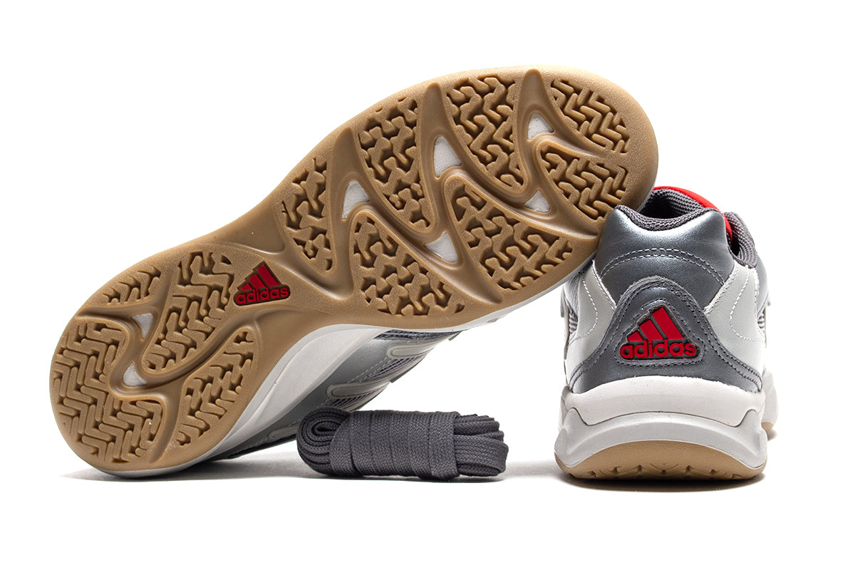 Adidas Originals - Predator 94 ST
Style # KI8595
Color : Iron / Metallic Silver / Better Scarlet