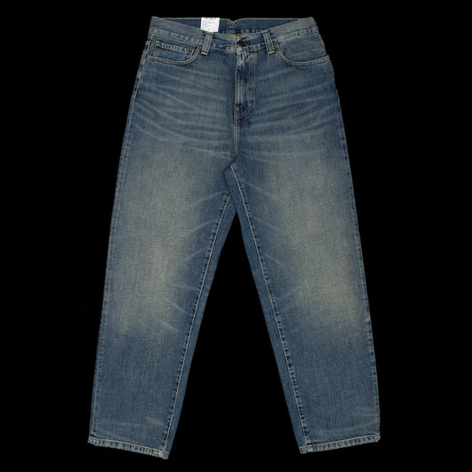 Carhartt WIP - Aaron Pant
Style # I036728-014Q
Color : Blue (Worn Used Wash)