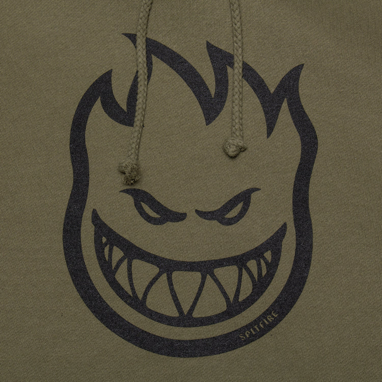 Spitfire - Bighead Hoodie
Color : Army / Black
