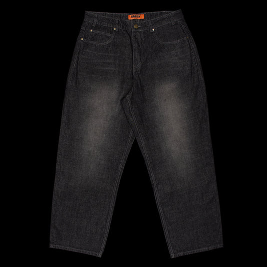 Butter Goods - Scorpion Stitch Denim Jeans
Color : Slub Black