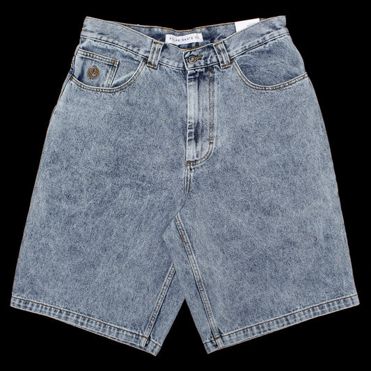 Polar Skate Co. - Big Boy Shorts
Color : Heavy Washed Blue
