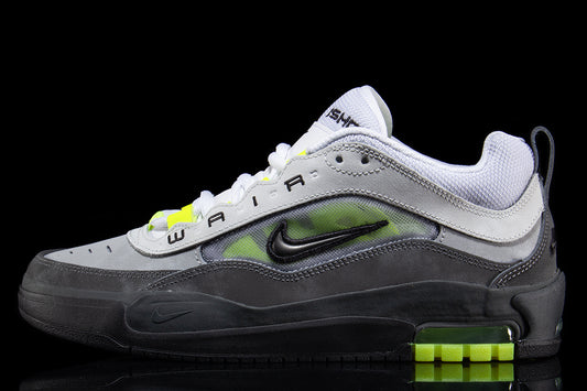 Nike SB - Air Max Ishod
Style # IR1887-002
Color : Black / Neon Yellow / Anthracite / LT Graphite