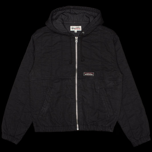 Stussy - Quilted Canvas Work Jacket
Style # 115896
Color : Black