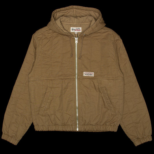 Stussy - Quilted Canvas Work Jacket
Style # 115896
Color : Olive