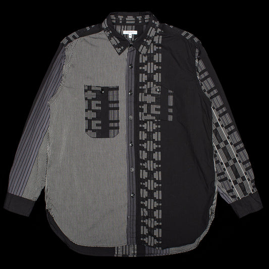 Engineered Garments - Work Shirt
Style # 26S1A007
Color : Black / Grey
