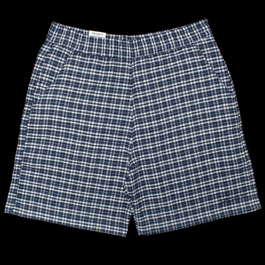 Carhartt WIP - Kander Short
Style # I036196-3JQ
Color : Kander Check / Blue River