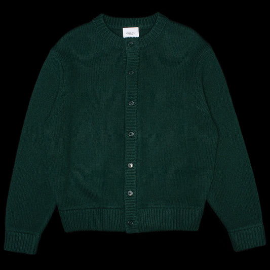 Grand Collection - Wool Button Up Sweater
Color : Forest&nbsp;