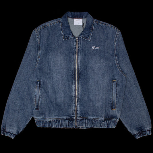 Grand Collection - Denim Jacket
Color : Washed Blue
