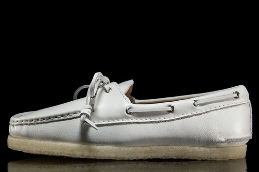 Clarks Originals - Women's Godney Boat
Style # 26186475
Color : White Grain