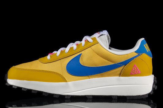 Nike - ACG LDV
Style # IF2857-700
Color : Dark Sulphur / Photo Blue / Sail / White