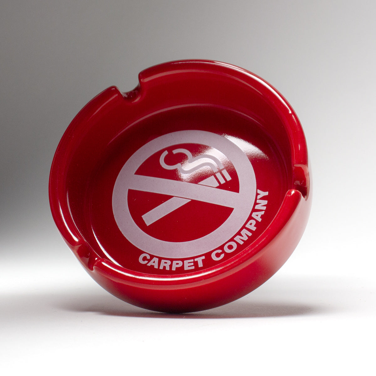 Carpet Company - No Smoking Ashtray
Color : Red
