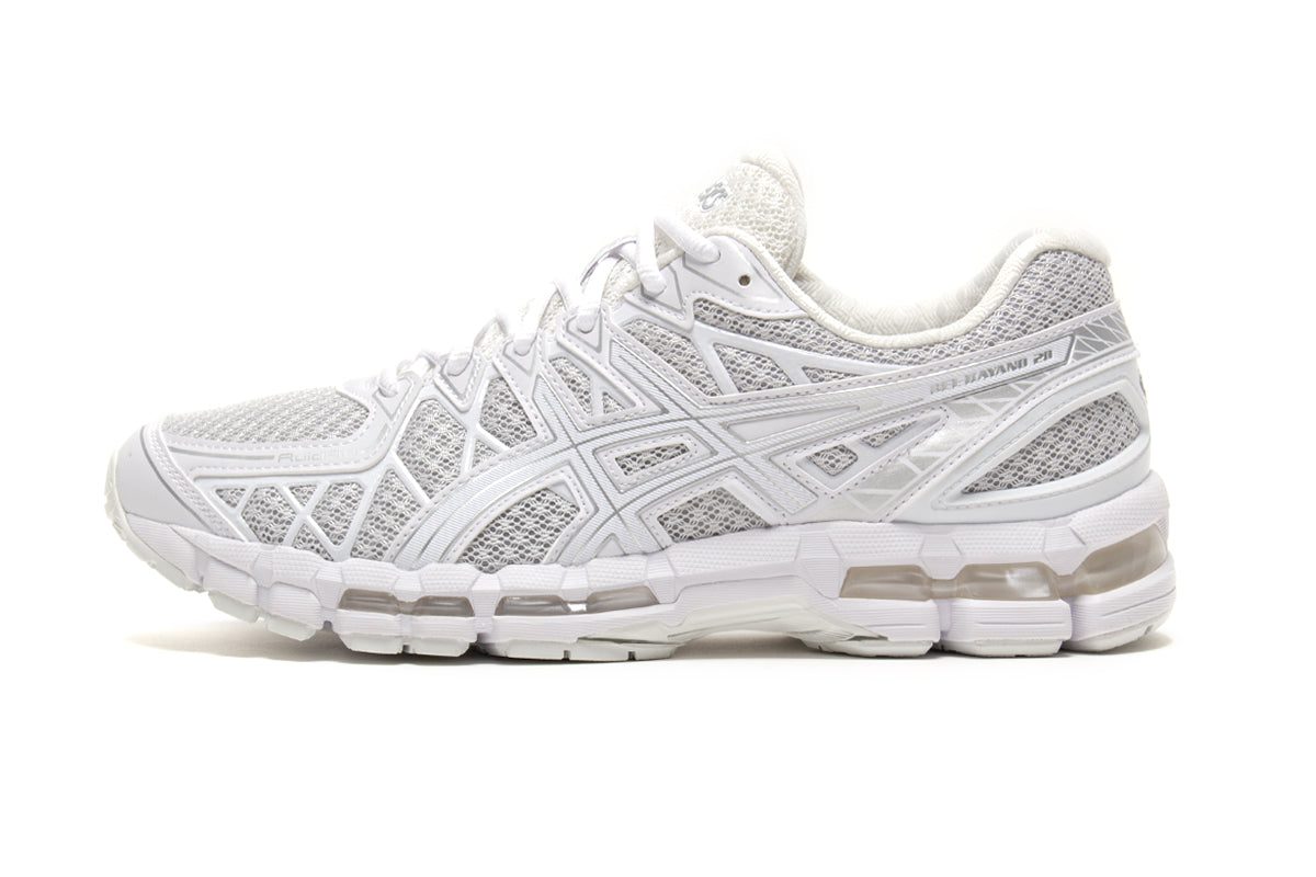 Asics - Gel-Kayano 20
Style # 1203A388.028
Color : Glacier Grey / White