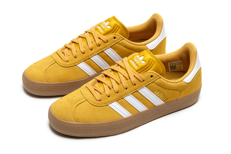Adidas Skateboarding - Gazelle ADV
Style # KJ0273
Color : Preloved Yellow / Footwear White / Gum 4