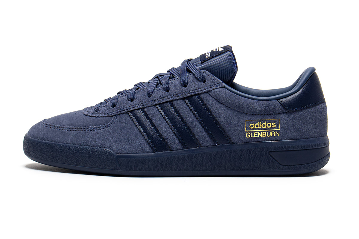 Adidas Skateboarding - Glenburn
Style # KJ5039
Color : Preloved Ink / Gold Metallic