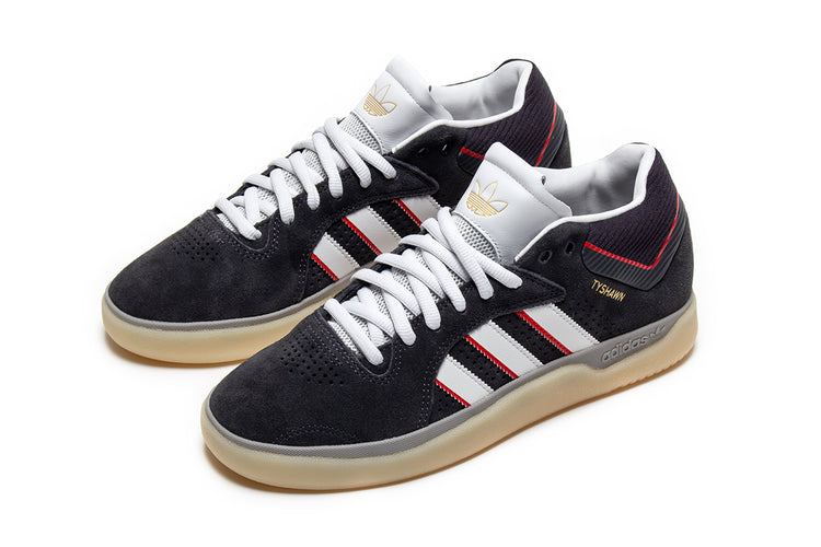 Adidas Skateboarding - Tyshawn
Style # KJ0194
Color : Carbon / Crystal White / Better Scarlet