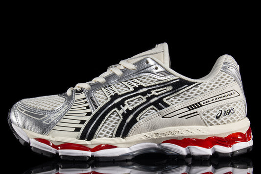 Asics - Gel-Kayano 12.1 x Lapstone &amp; Hammer
Style # 1203B103.100
Color : Cream / Pure Silver
