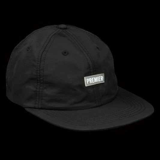 Premier Nylon Logo Cap Black