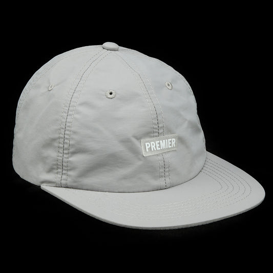 Premier Nylon Logo Cap Grey