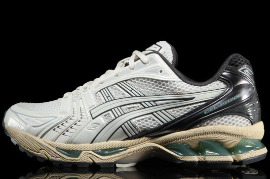 Asics - Gel-Kayano 14
Style # 1203A537.113
Color : Cream / Obsidian Grey