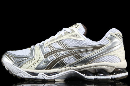 Asics - Gel-Kayano 14
Style # 1203A537.111
Color : White / Ivory