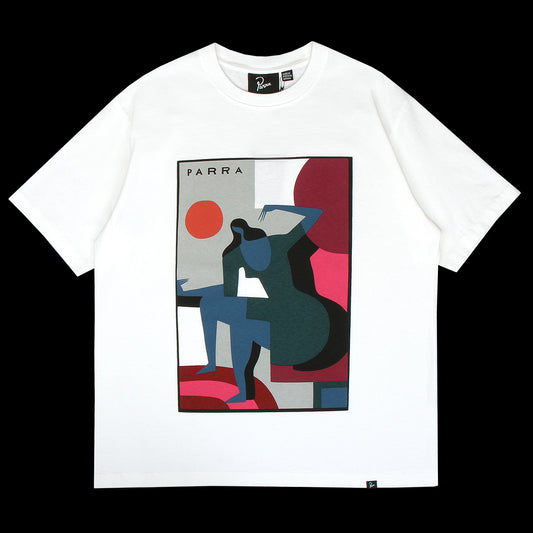 by Parra - Ball To The Face T-Shirt
Style # 55275
Color : White