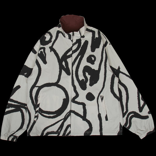 by Parra - Freak Scene Reversible Track Jacket
Style # 55215
Color : Grey