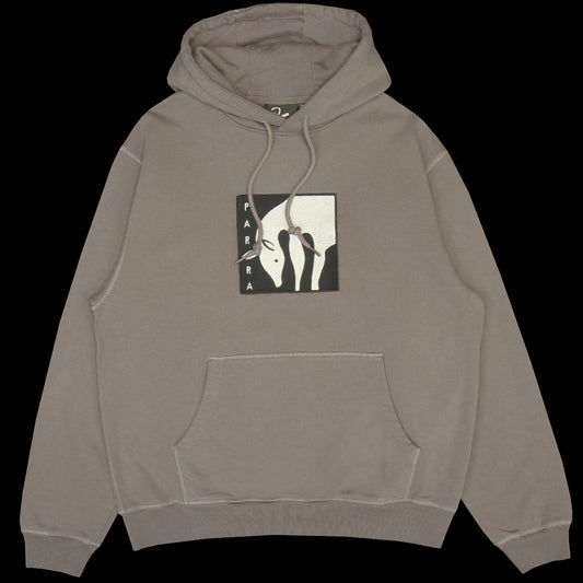 by Parra - Get On The Donkey Hooded Sweatshirt
Color : Washed Grey