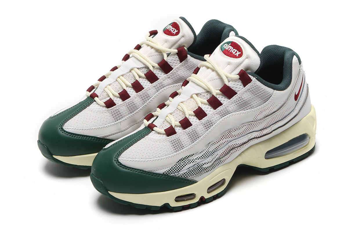 Nike - Air Max 95 Big Bubble SE
Style # IR5900-030
Color : Phantom / Team Red Fir / Alabaster