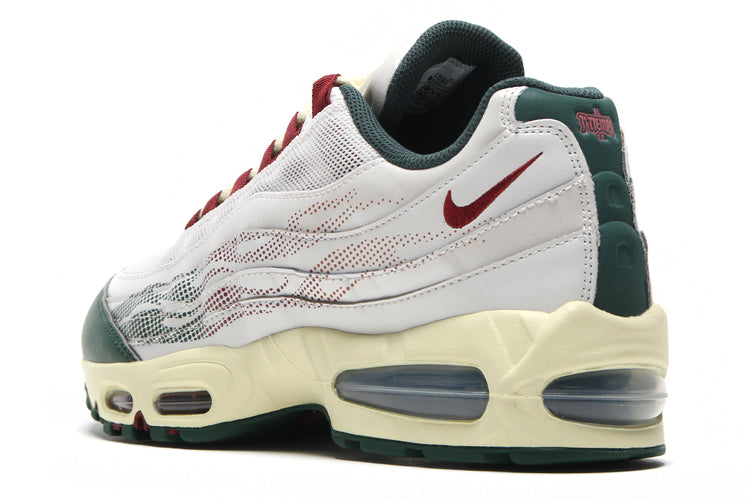 Nike - Air Max 95 Big Bubble SE
Style # IR5900-030
Color : Phantom / Team Red Fir / Alabaster