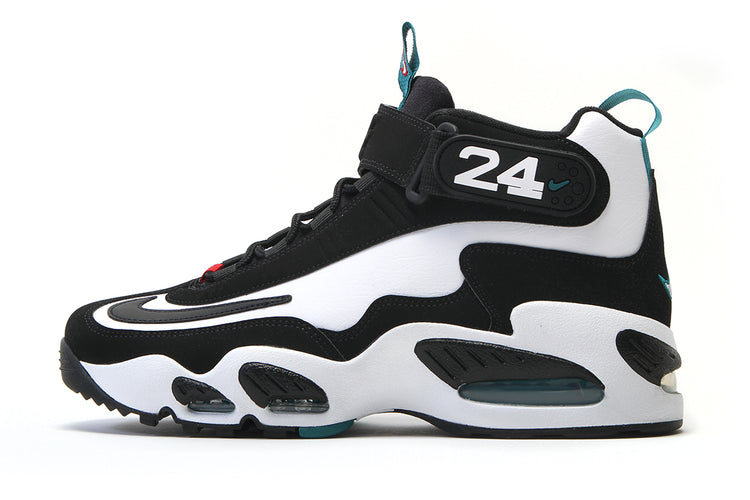 Nike - Air Griffey Max 1
Style # DD8558-100
Color : White / Black / Fresh Water