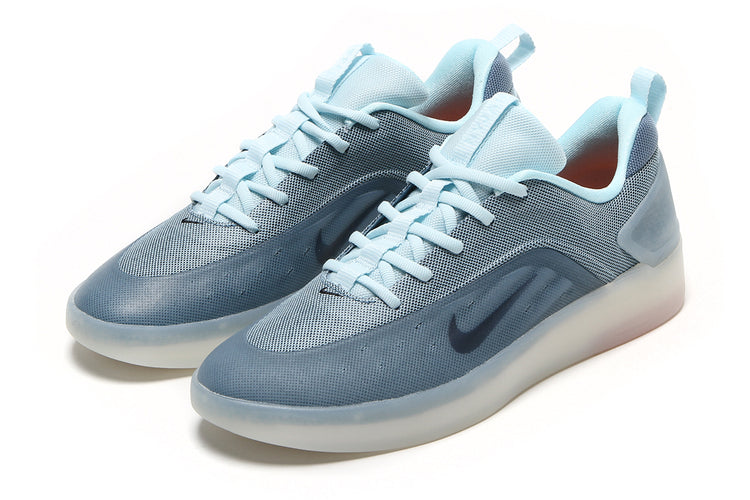 Nike SB - Zoom Nyjah 4
Style # FQ1273-400
Color : Glacier Blue / Black / Smokey Blue / Sail