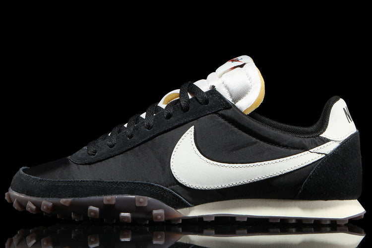 Nike - Waffle Racer
Style # IM8658-001
Color : Black / Sail / Coconut Milk / Gum Dark Brown