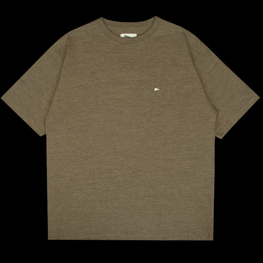 Pilgrim Surf Supply - Minimalist Embroidered T-Shirt
Color : Olive