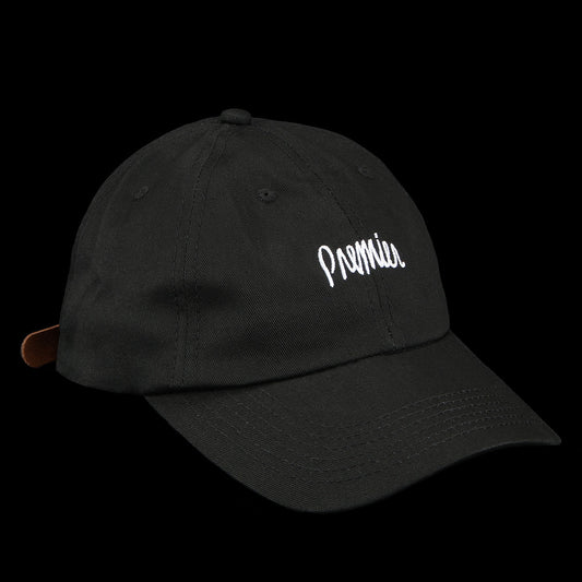 Premier Script Hat Black