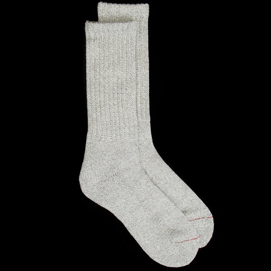 Rototo - Loose Pile Crew Sock
Style # R1334
Color : Mixed Gray