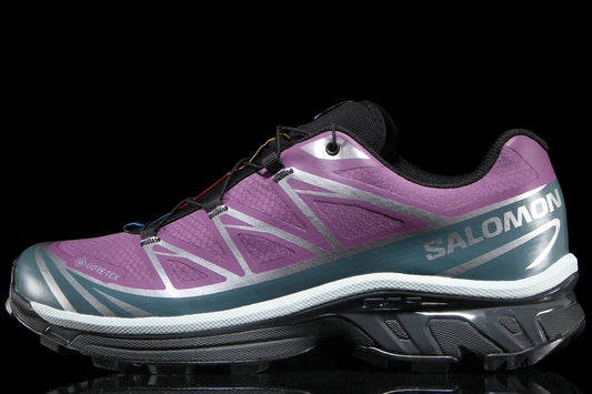 Salomon - XT-6 GTX
Style # L47990100
Color : Concord Grape / Stormy Weather / Silver
