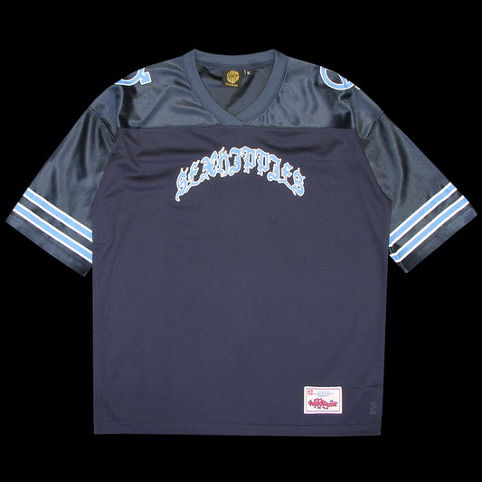 Sex Hippies - Gridiron Jersey
Color : Navy / Carolina Blue