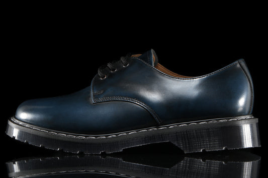 Solovair | Rub-Off Gibson Shoe Navy